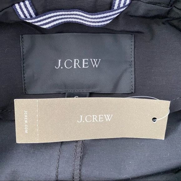 J. Crew Lightweight Utility Jacket in Black Size Medium NWT - Picture 11 of 13